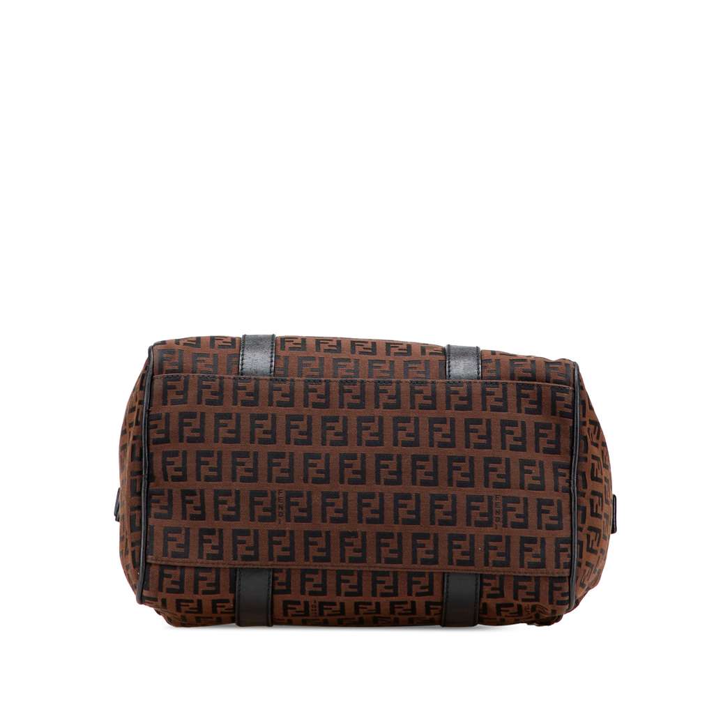 Fendi Zucchino Canvas Boston Bag - 3
