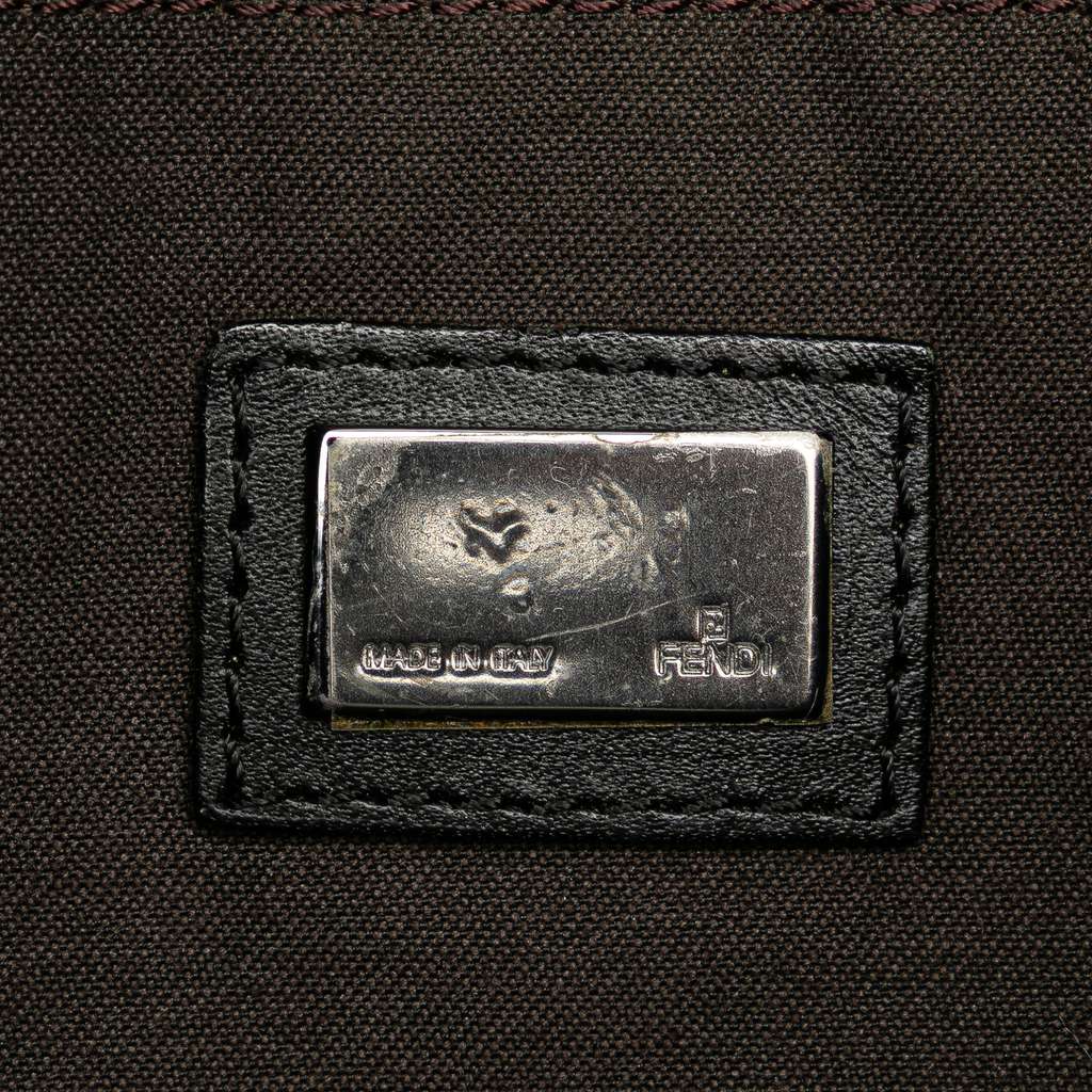 Fendi Zucchino Canvas Boston Bag - 5