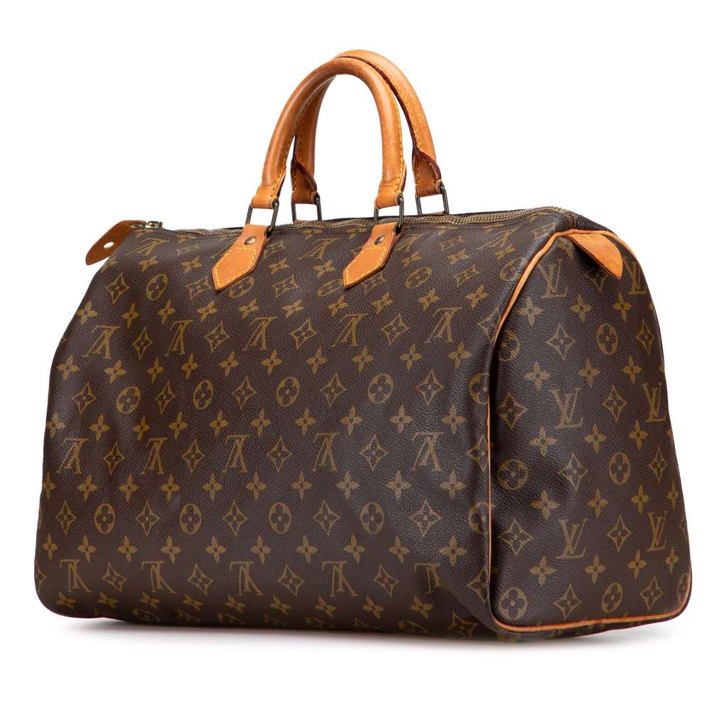 Louis Vuitton Monogram Speedy 40 - Back view