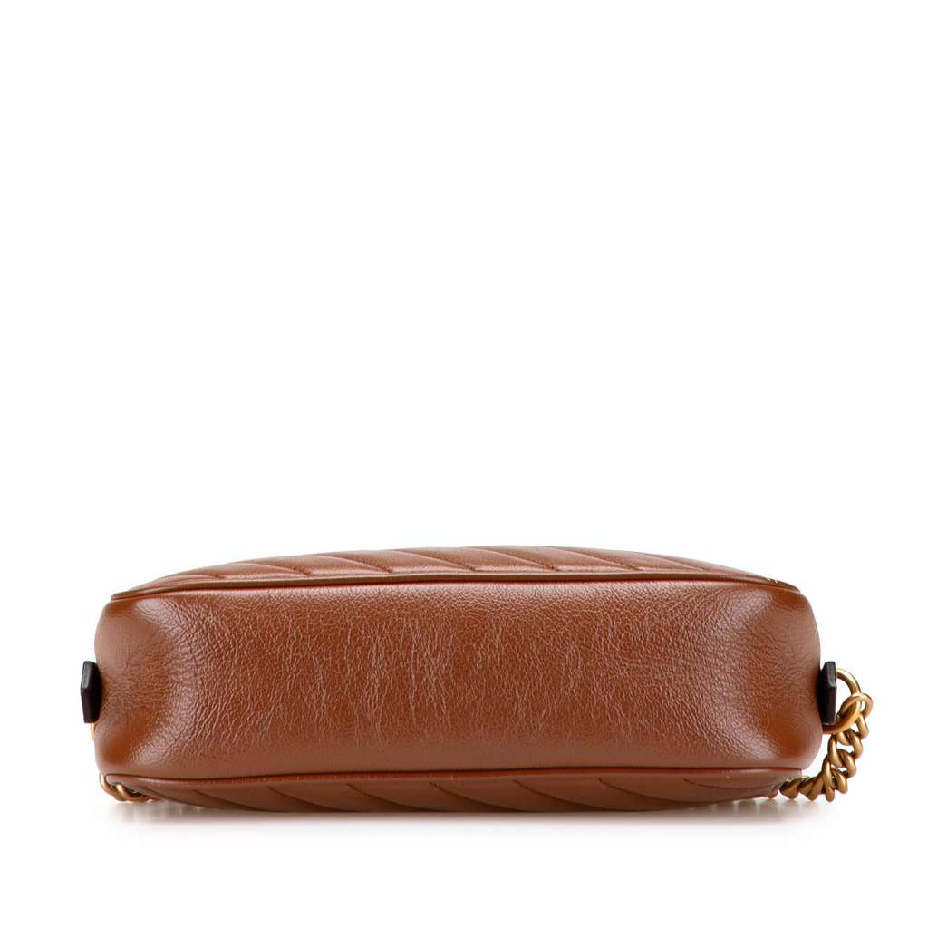 Gucci Small GG Marmont Matelasse Leather Crossbody - 3