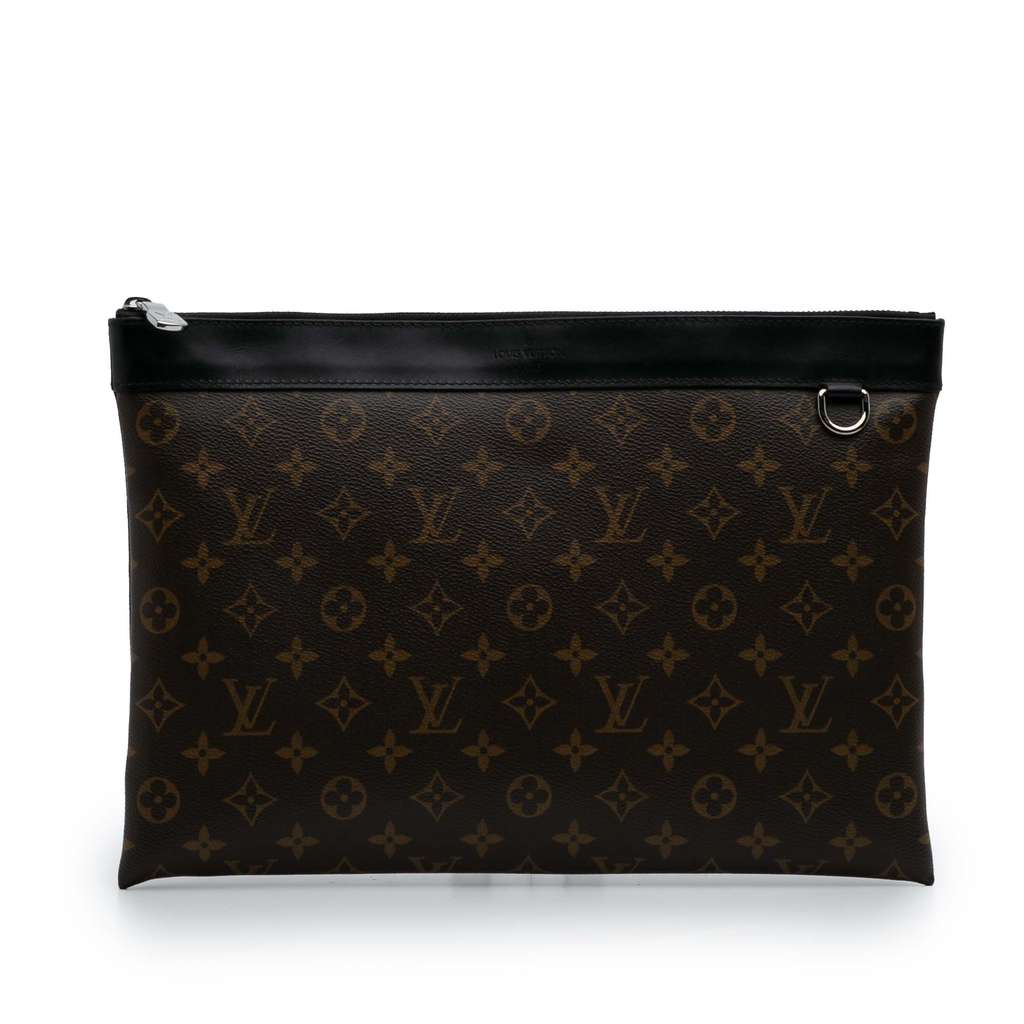 Louis Vuitton Monogram Macassar Discovery Pochette GM
