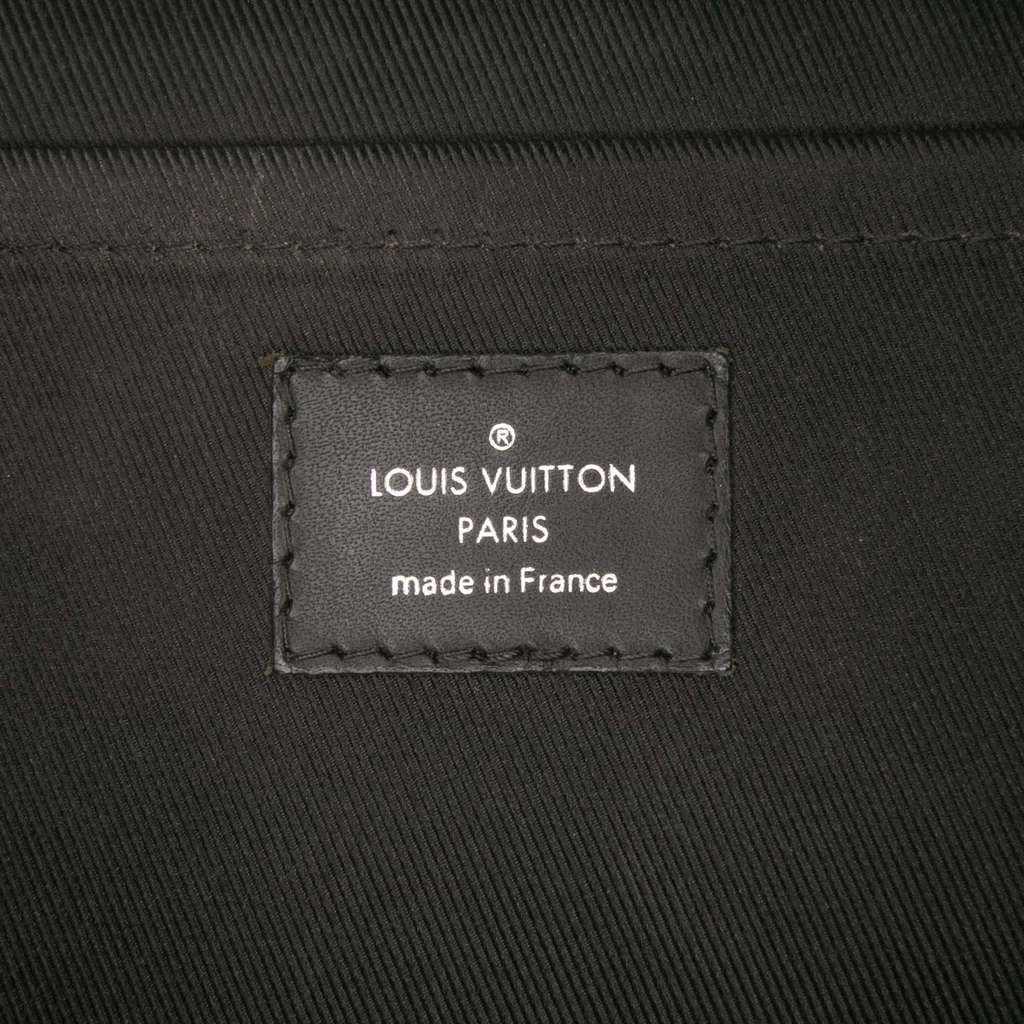 Louis Vuitton Monogram Macassar Discovery Pochette GM - Side view