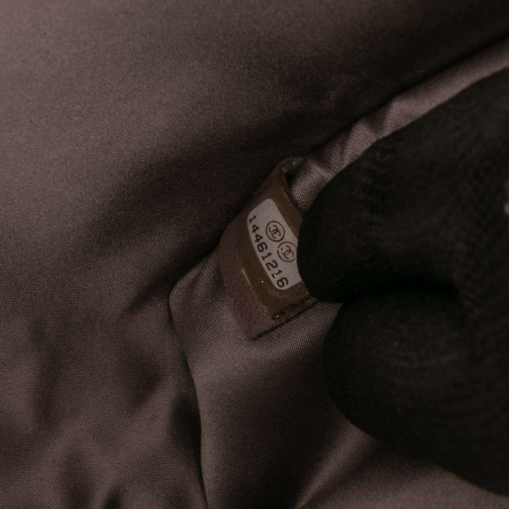 Chanel Embossed Lambskin Lucky Symbols Pochette - Side view