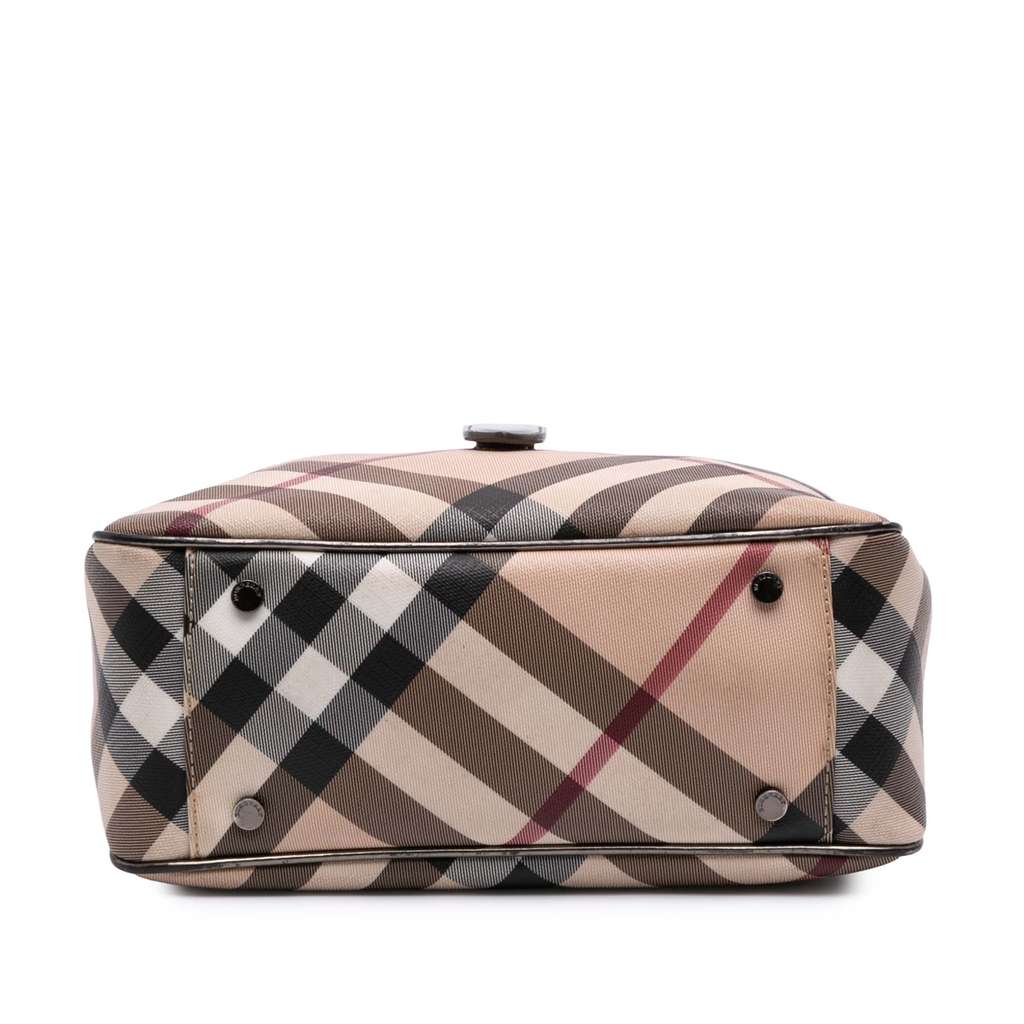 Burberry Supernova Check Coated Canvas Tote - 3