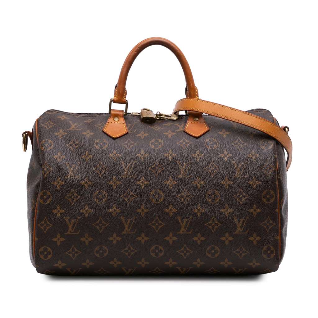 Louis Vuitton Monogram Speedy Bandouliere 35