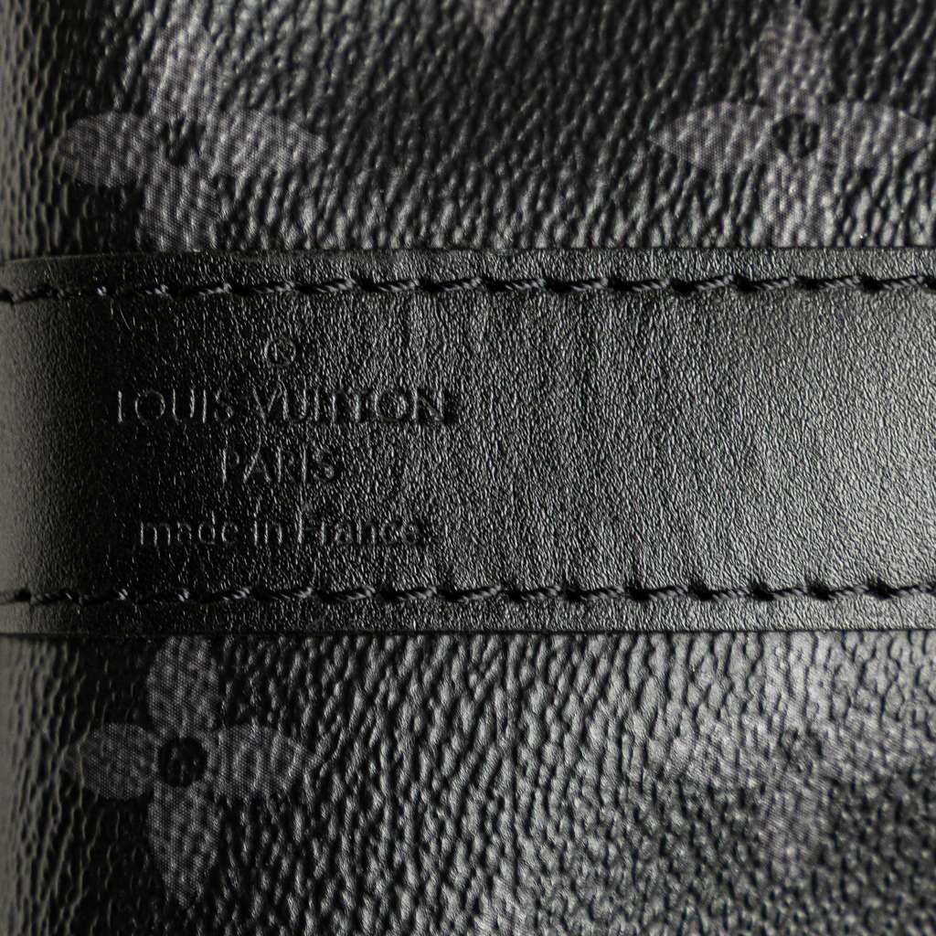 Louis Vuitton Monogram Eclipse Reverse Keepall Bandouliere 50 - Side view