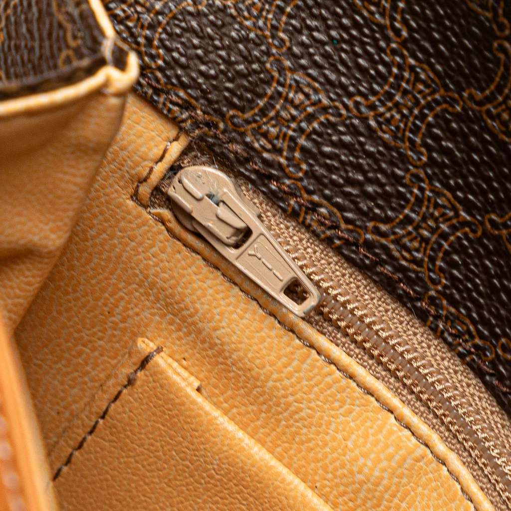 Celine Macadam Coated Canvas Clutch - Detail 2