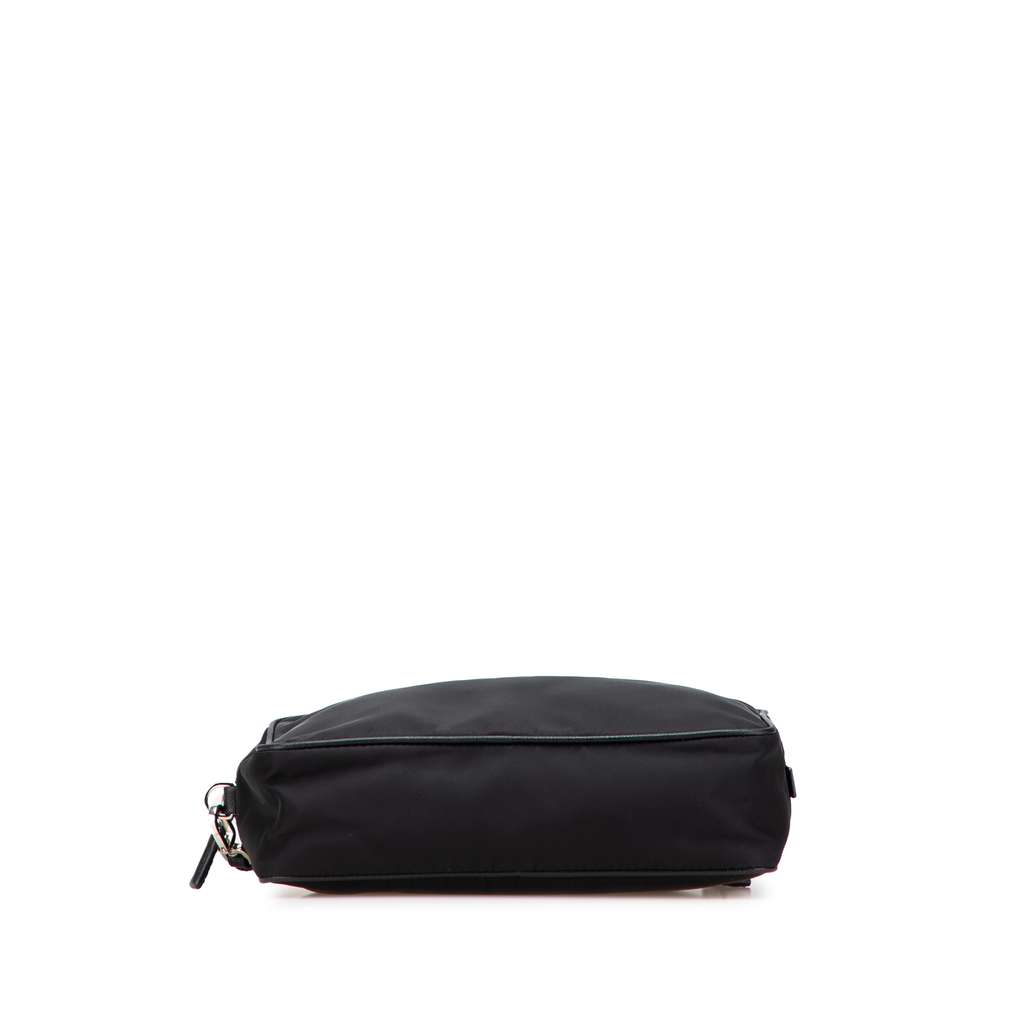 Prada Saffiano Trimmed Tessuto Clutch - 3