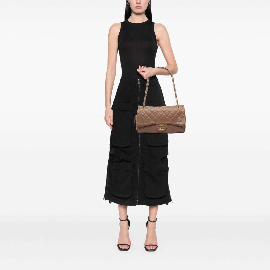 Chanel Large Quilted Caviar Shiva Flap - Image 14