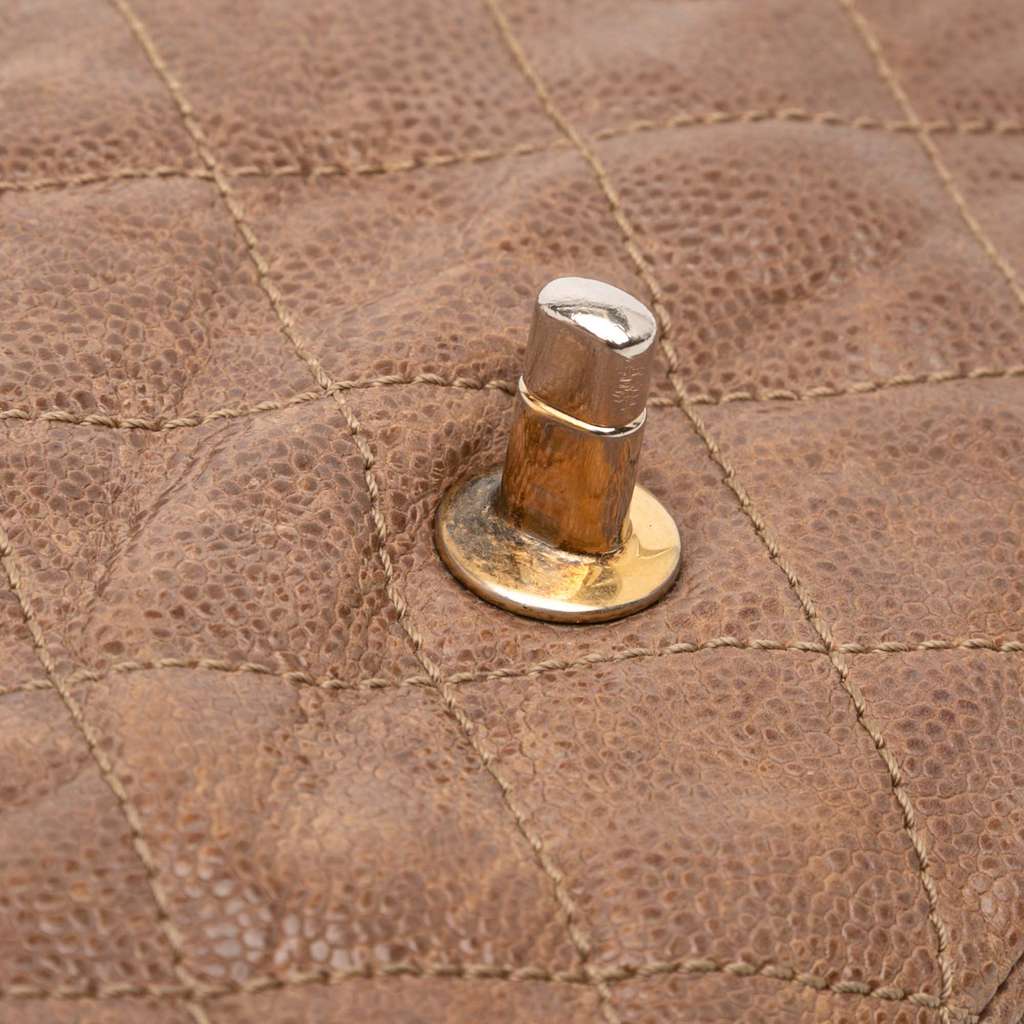 Chanel Large Quilted Caviar Shiva Flap - Image 10