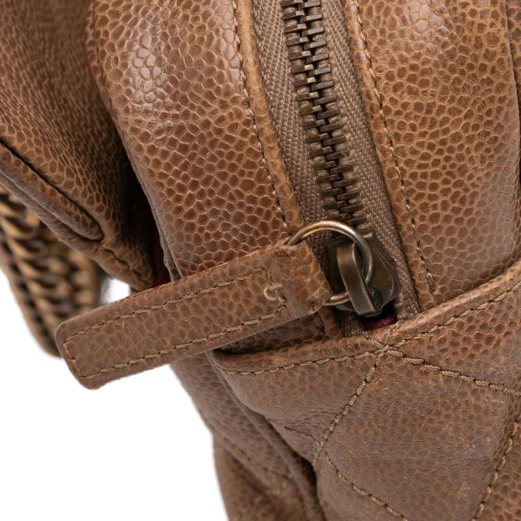 Chanel Large Quilted Caviar Shiva Flap - Image 11