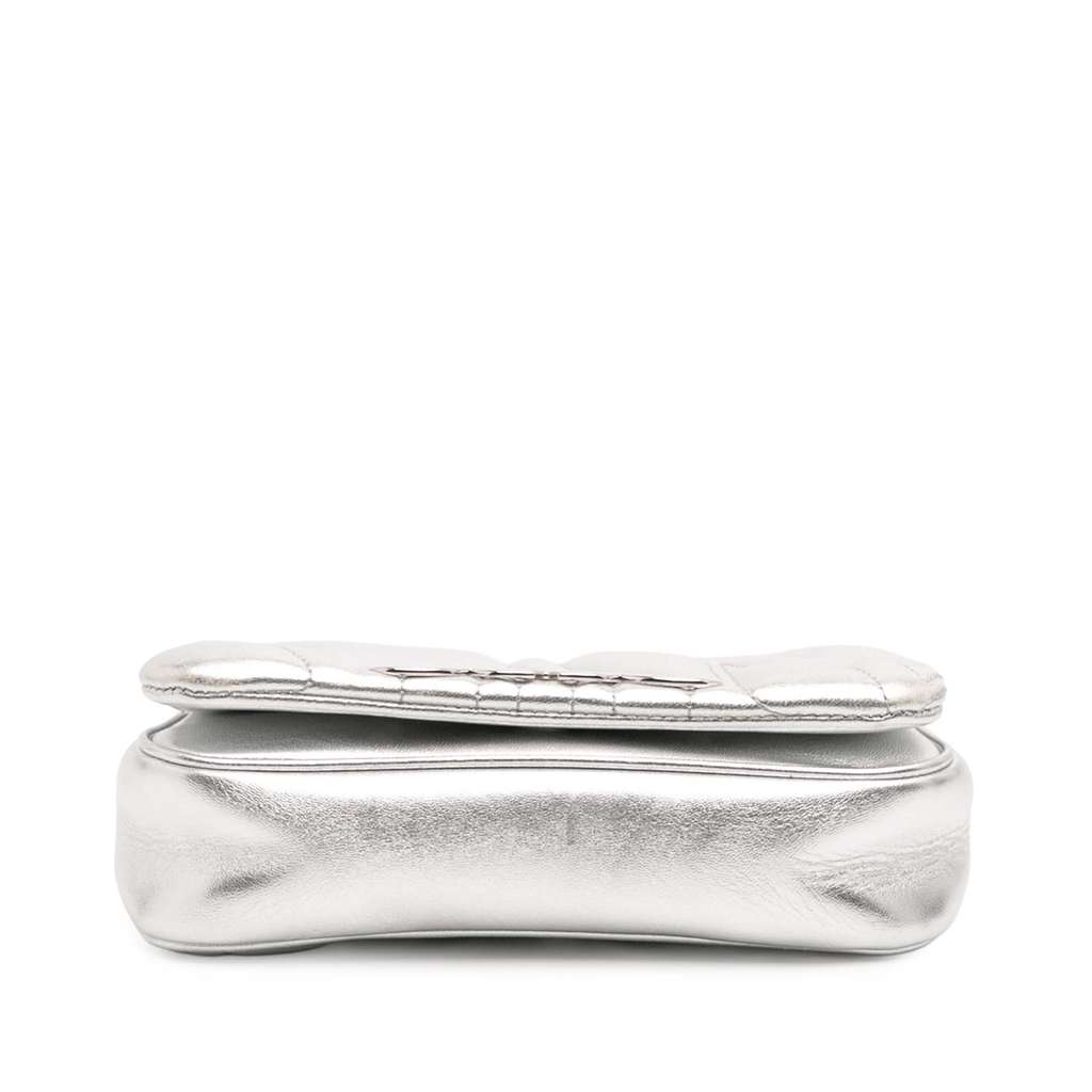 Alexander Mcqueen Mini Lambskin The Seal Chain Crossbody - Image 6