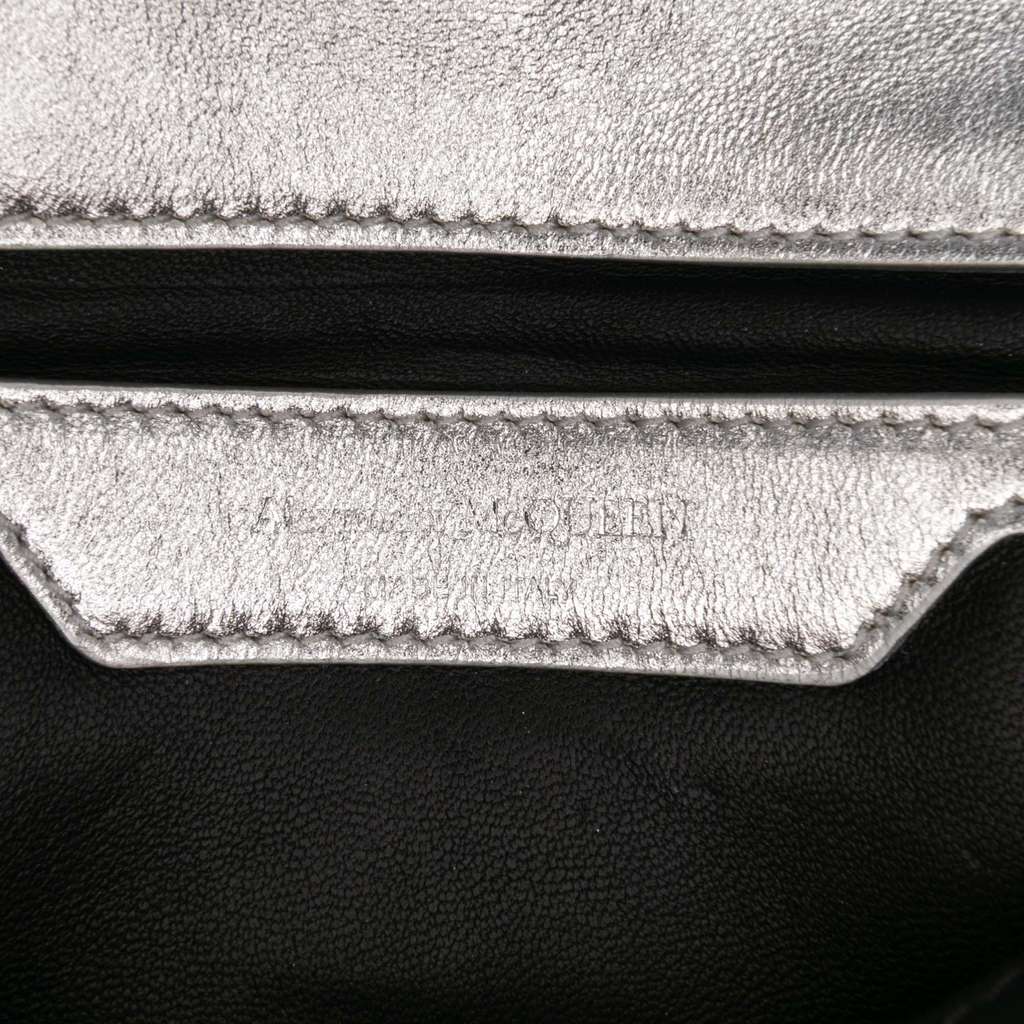 Alexander Mcqueen Mini Lambskin The Seal Chain Crossbody - Side view