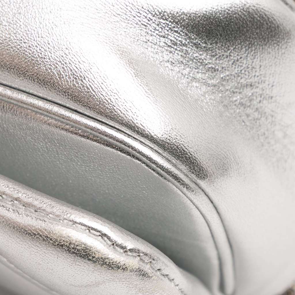 Alexander Mcqueen Mini Lambskin The Seal Chain Crossbody - Detail 2