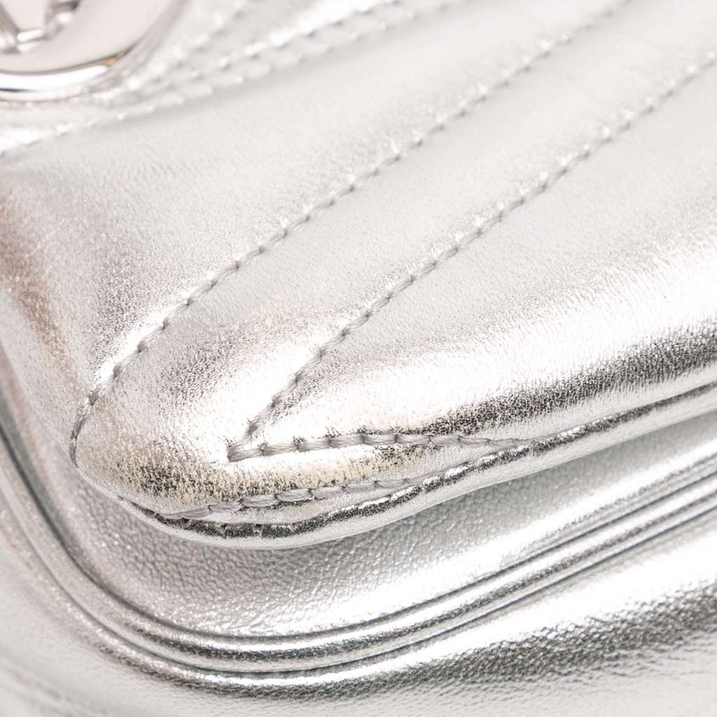 Alexander Mcqueen Mini Lambskin The Seal Chain Crossbody - Image 10