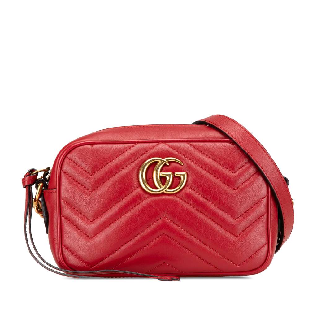 Gucci Mini GG Marmont Matelasse Leather Crossbody