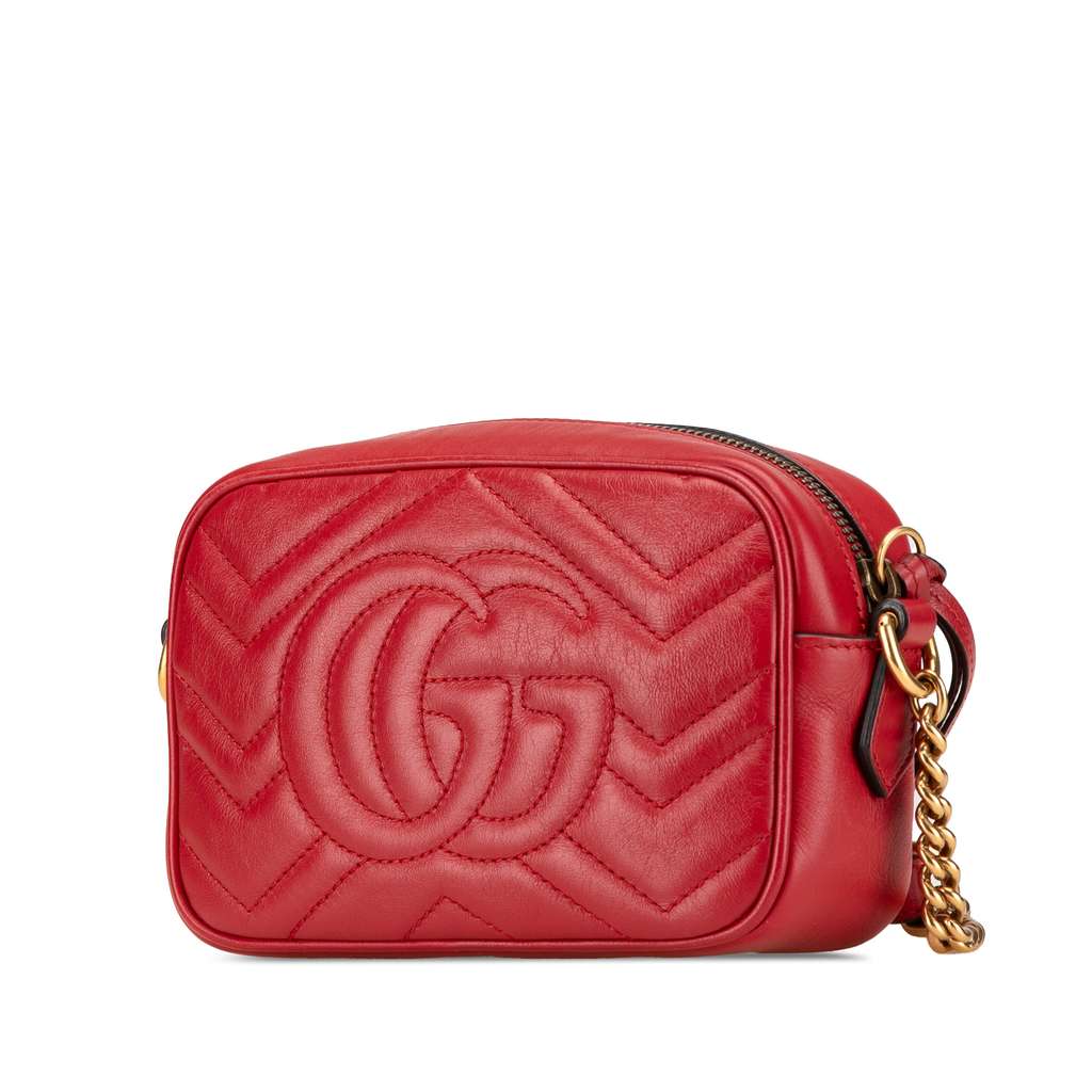Gucci Mini GG Marmont Matelasse Leather Crossbody - 2