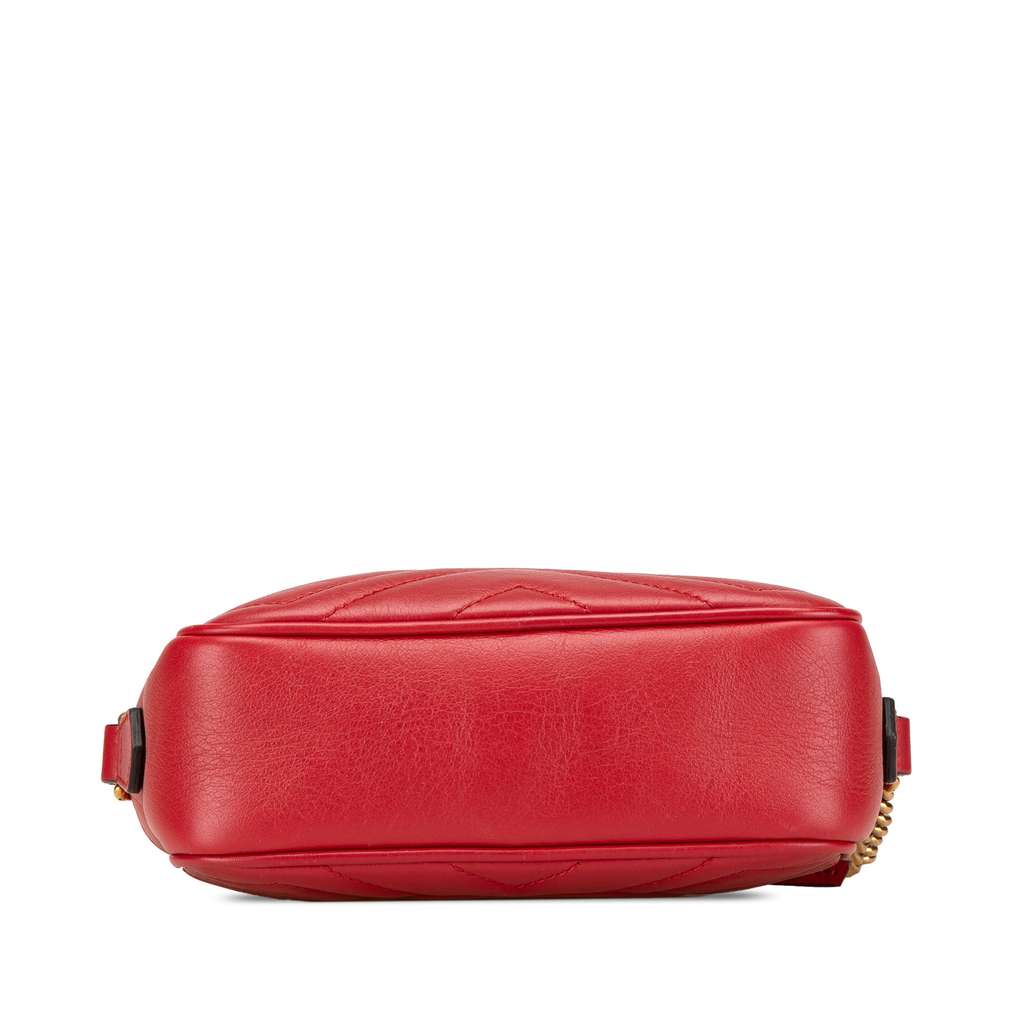 Gucci Mini GG Marmont Matelasse Leather Crossbody - 3