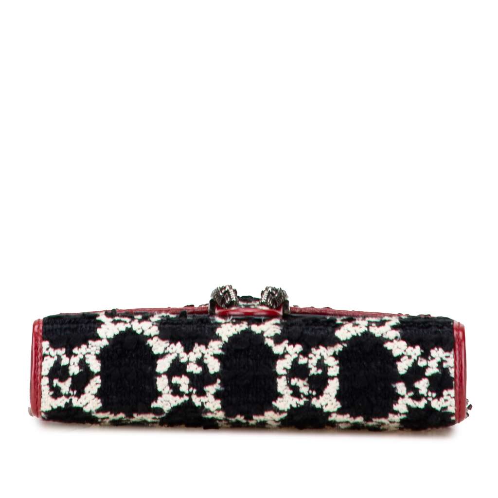 Gucci GG Tweed Dionysus Wallet on Chain - Image 6