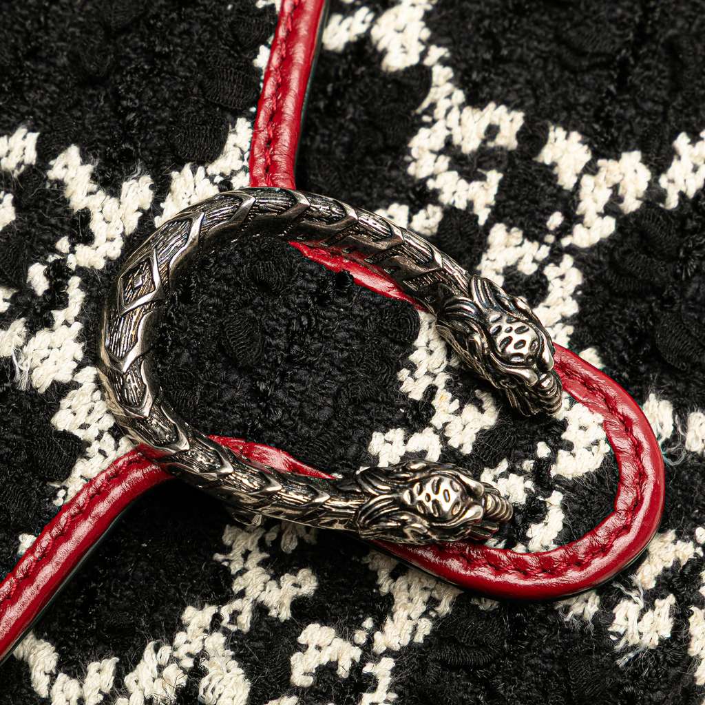 Gucci GG Tweed Dionysus Wallet on Chain - Image 10