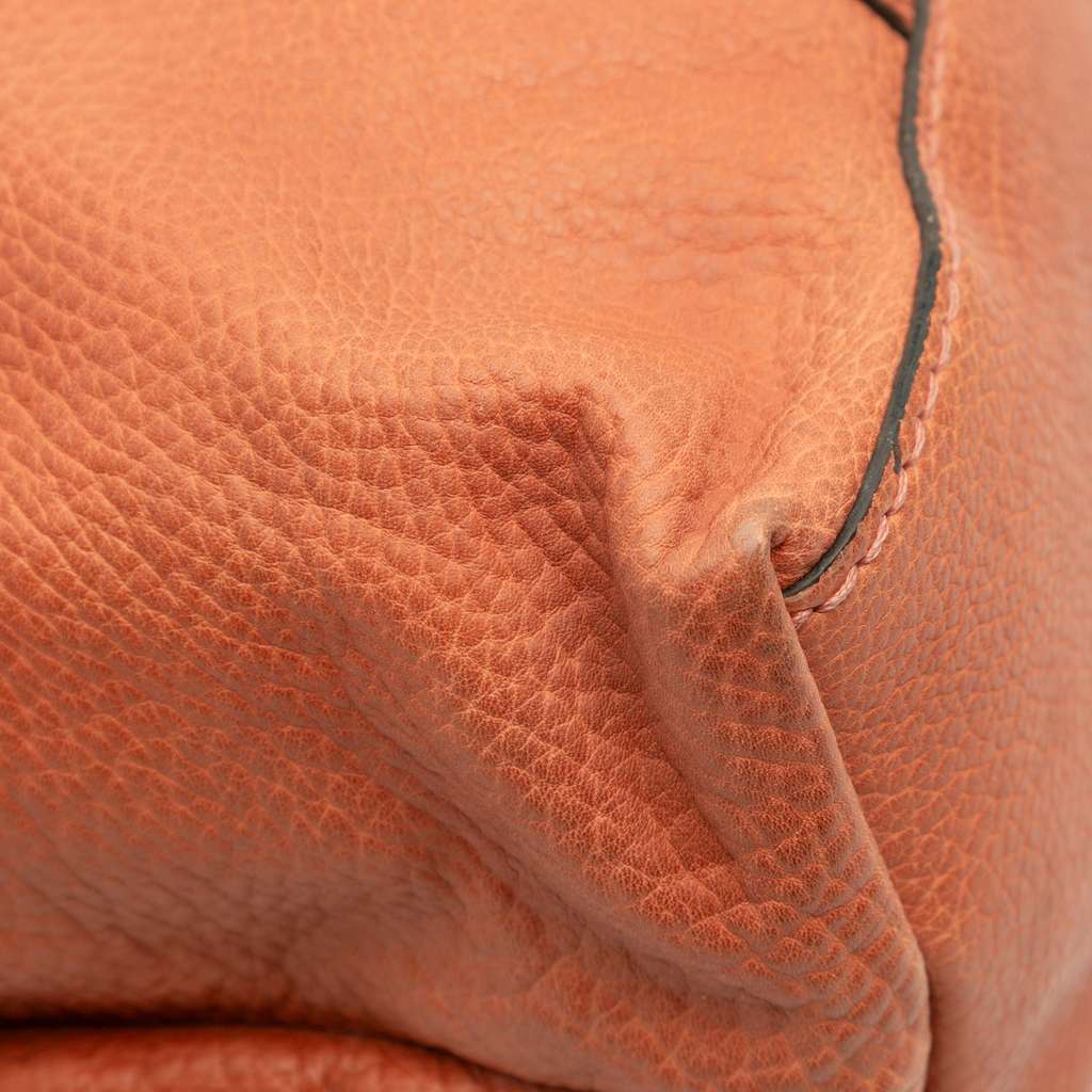 Gucci Medium Leather Bamboo Libeccio Tote - Detail 2