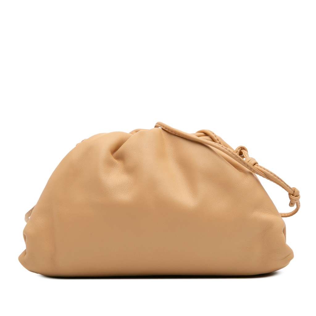 Bottega Veneta Lambskin The Mini Pouch Crossbody