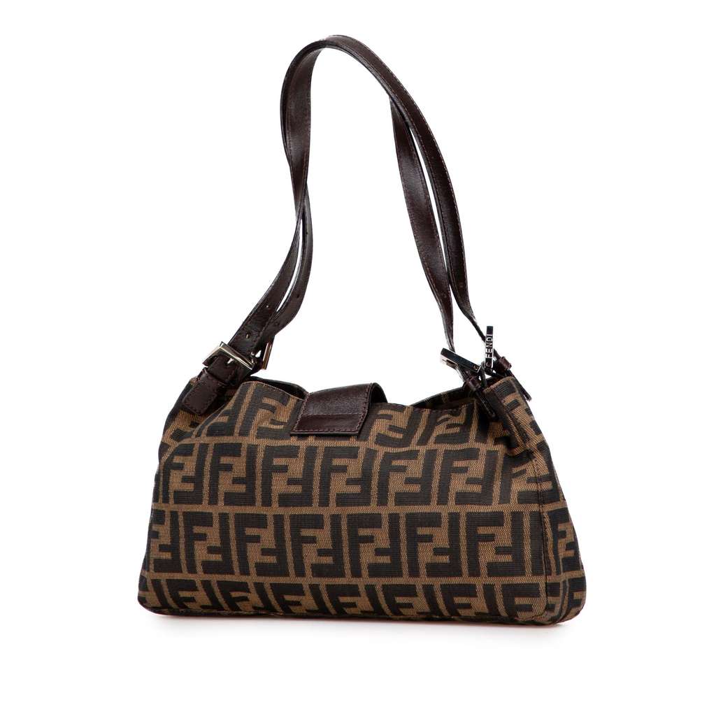 Fendi Zucca Canvas Shoulder Bag - 2