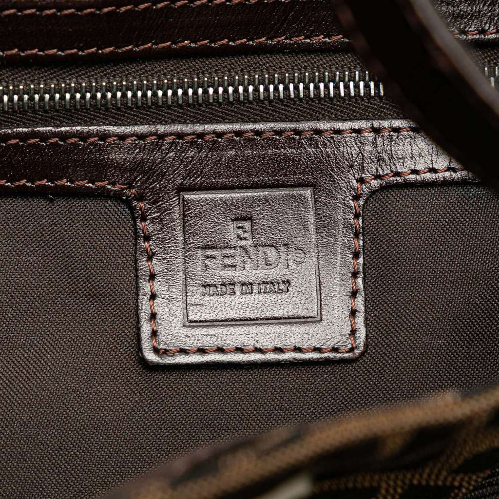 Fendi Zucca Canvas Shoulder Bag - 5