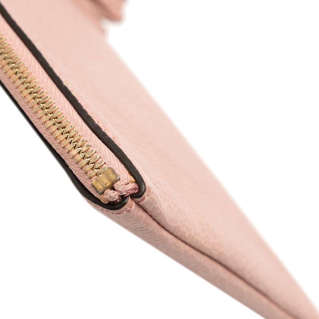 Gucci Calfskin Bamboo Clutch - Image 10