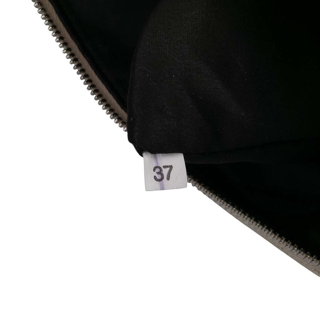 Miu Miu Wicker Trimmed Leather Top Handle Bag - Detail 1