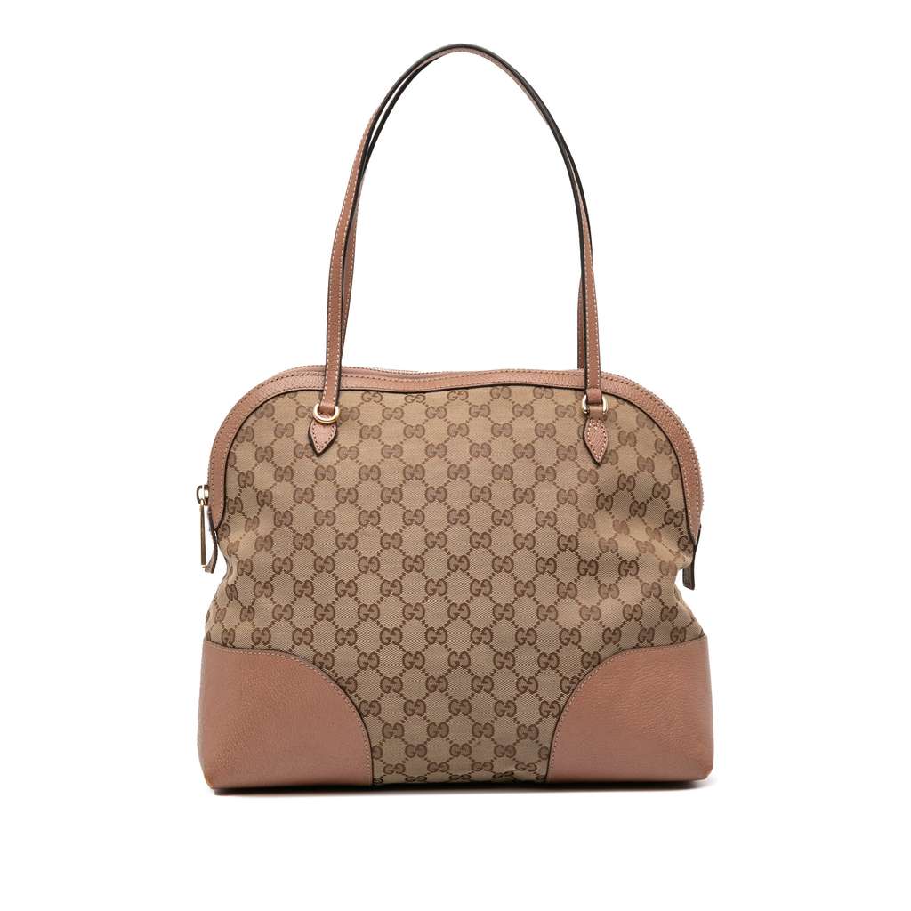 Gucci Medium GG Canvas Bree Dome Tote