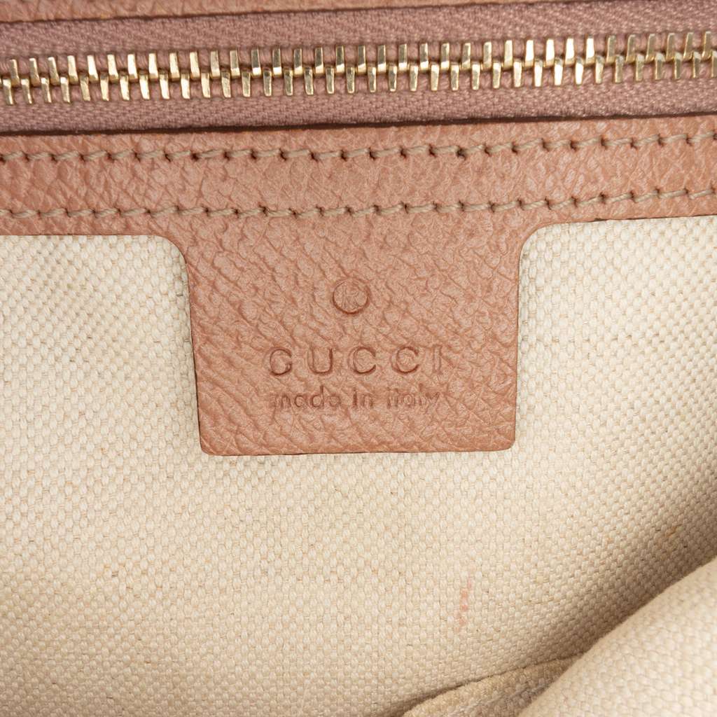 Gucci Medium GG Canvas Bree Dome Tote - Side view