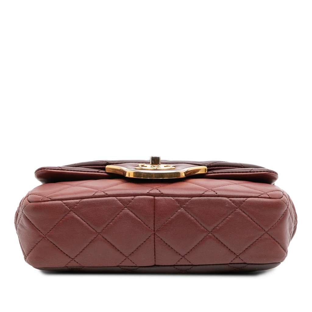 Chanel CC Tricolor Quilted Lambskin Double Flap - 3