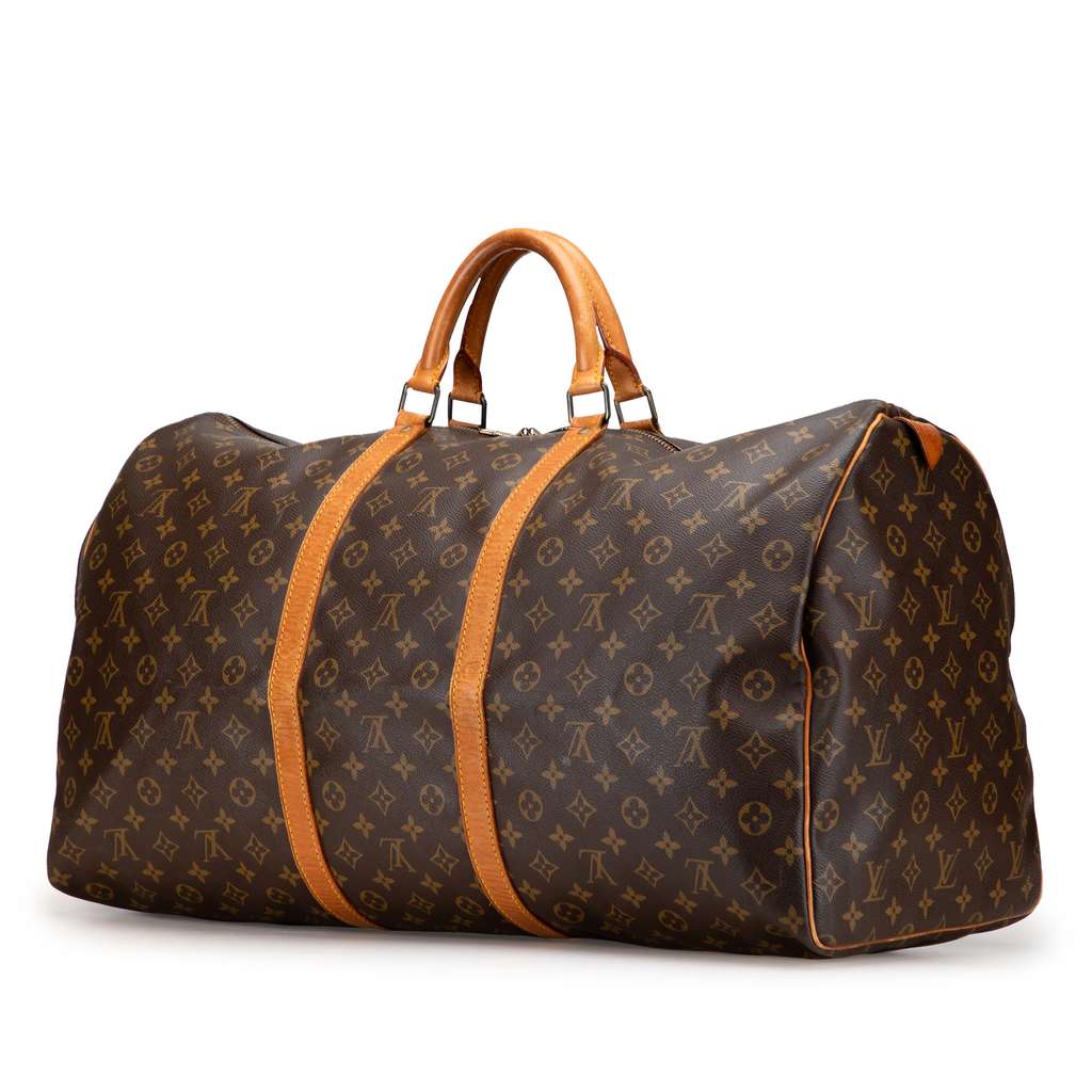 Louis Vuitton Monogram Keepall 60 - Back view