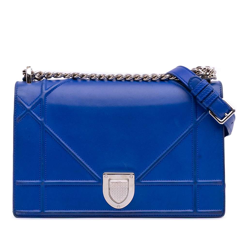 Dior Medium Lambskin Diorama Flap