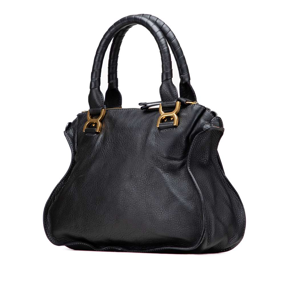Chloé Medium Leather Marcie Satchel - 2