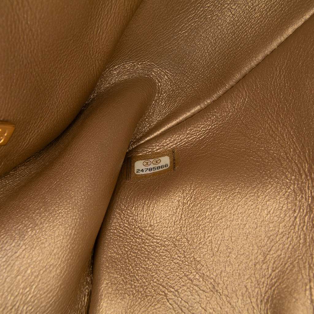 Chanel Medium Quilted Calfskin Octagon CC Clasp Flap - 4