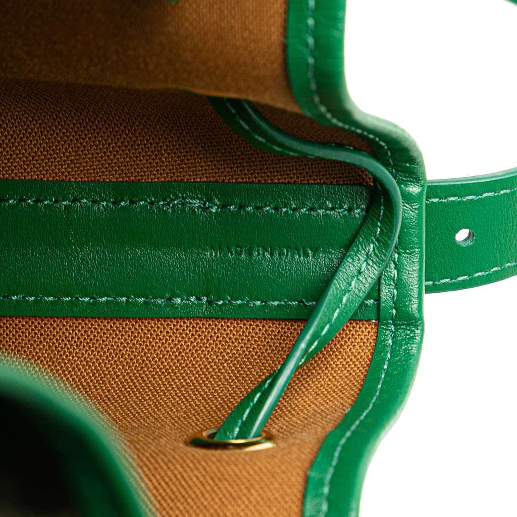 Celine Small Triomphe Coated Canvas Drawstring Bucket Bag - 5