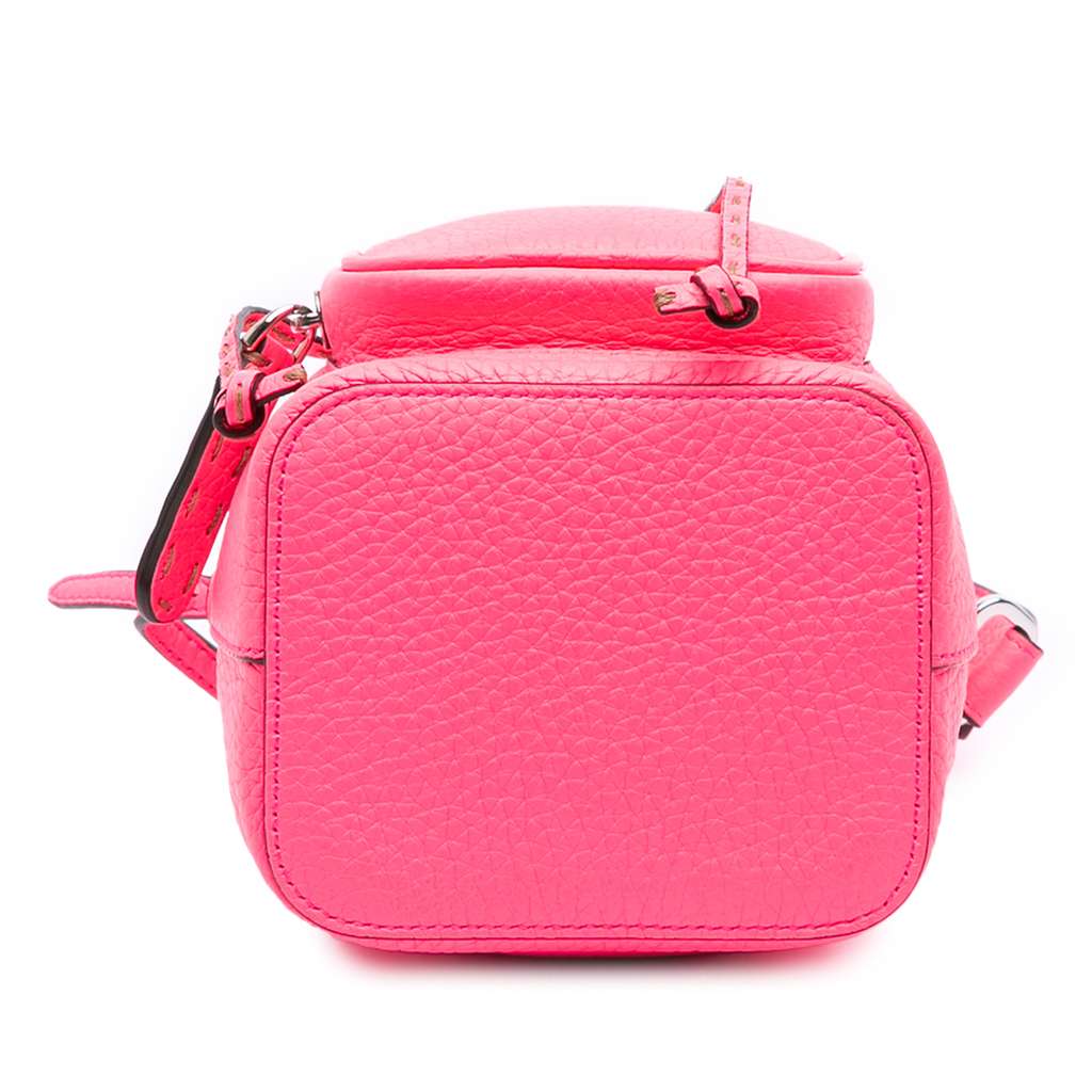 Fendi Mini Leather Mon Tresor Pocket Bucket Bag - 3