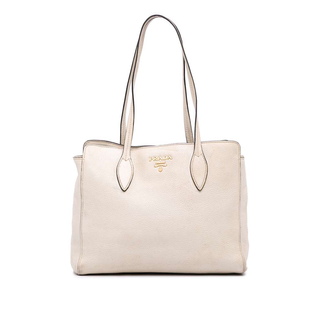 Prada Small Vitello Phenix Tote
