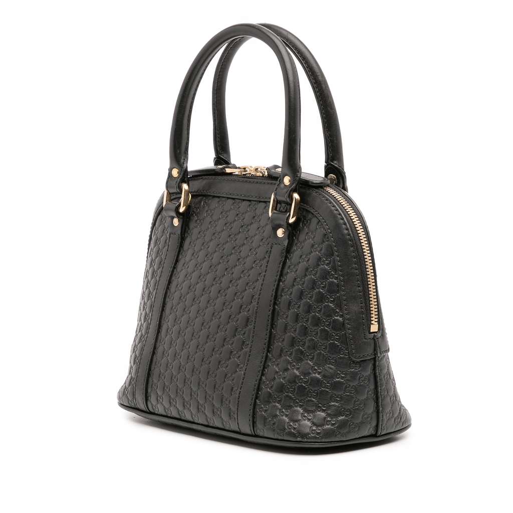 Gucci Mini Microguccissima Dome Satchel - Back view