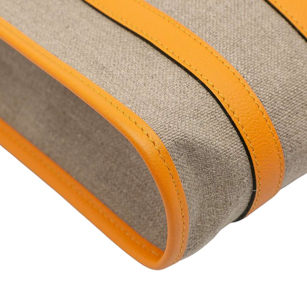 Hermès Evergrain and Toile Petit H Bell Tote - Image 12