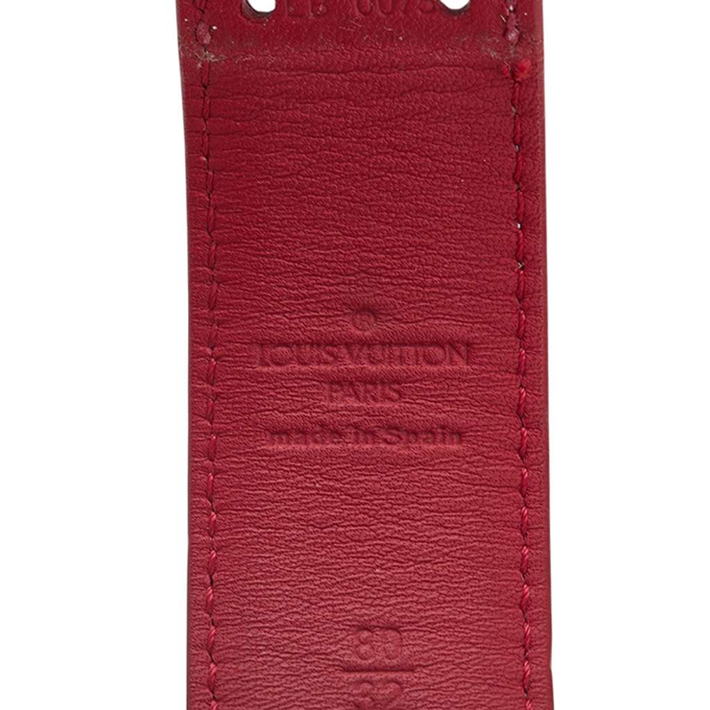 Louis Vuitton Monogram Multicolore LV Cut Reversible Belt - Side view