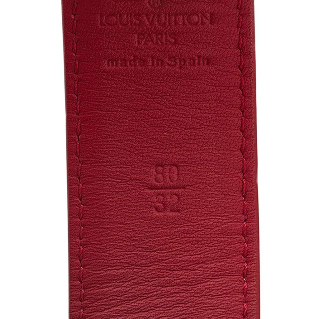 Louis Vuitton Monogram Multicolore LV Cut Reversible Belt - Detail 1