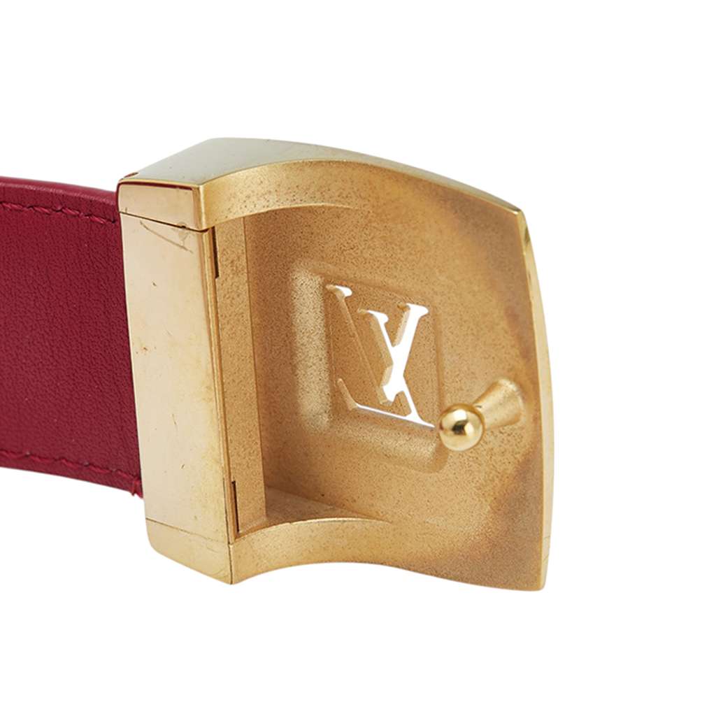 Louis Vuitton Monogram Multicolore LV Cut Reversible Belt - Detail 2