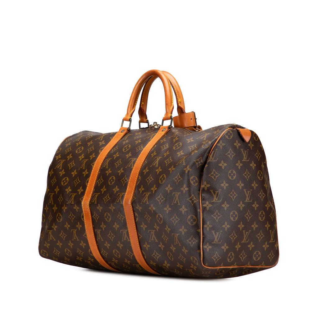 Louis Vuitton Monogram Keepall 50 - Back view