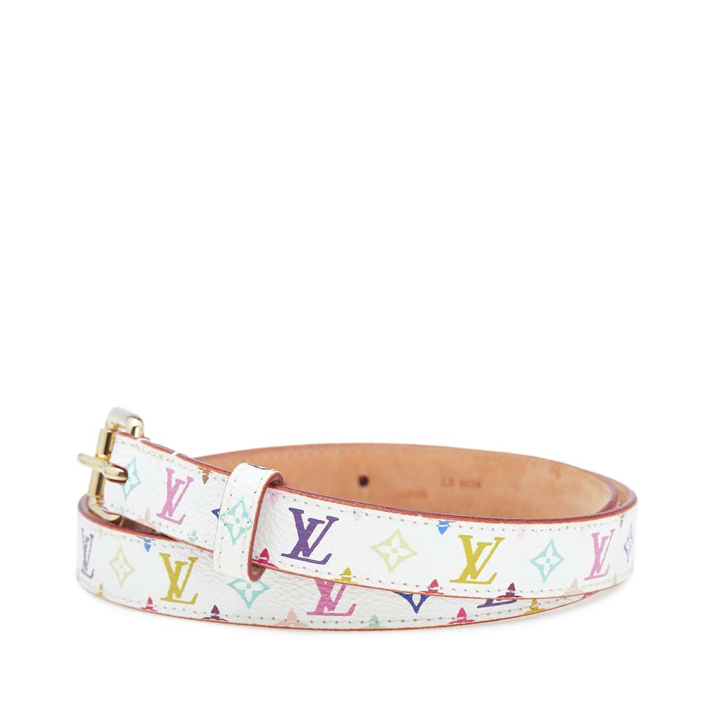Louis Vuitton Monogram Multicolore Ceinture Belt - Back view