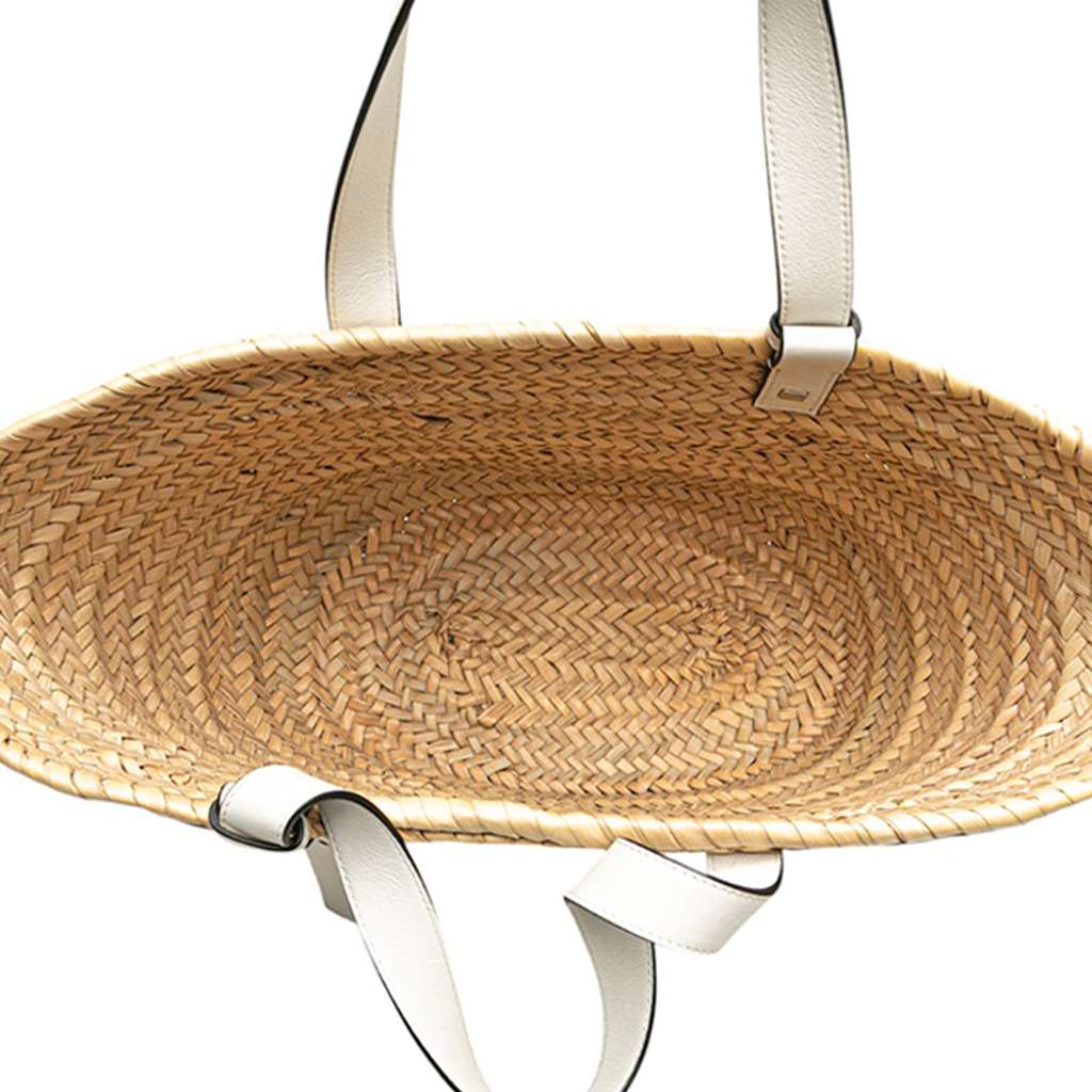 Loewe Medium Raffia Basket Tote - 4