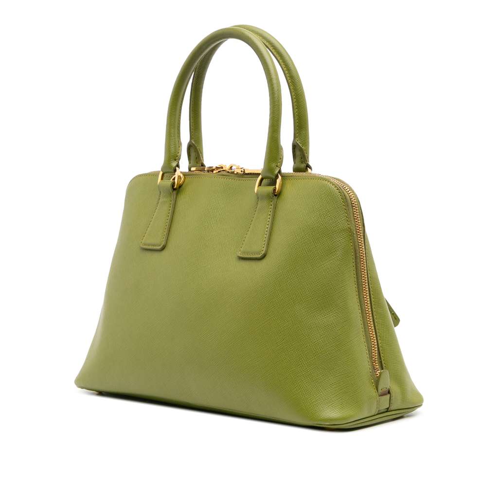 Prada Medium Saffiano Lux Promenade Satchel - 2