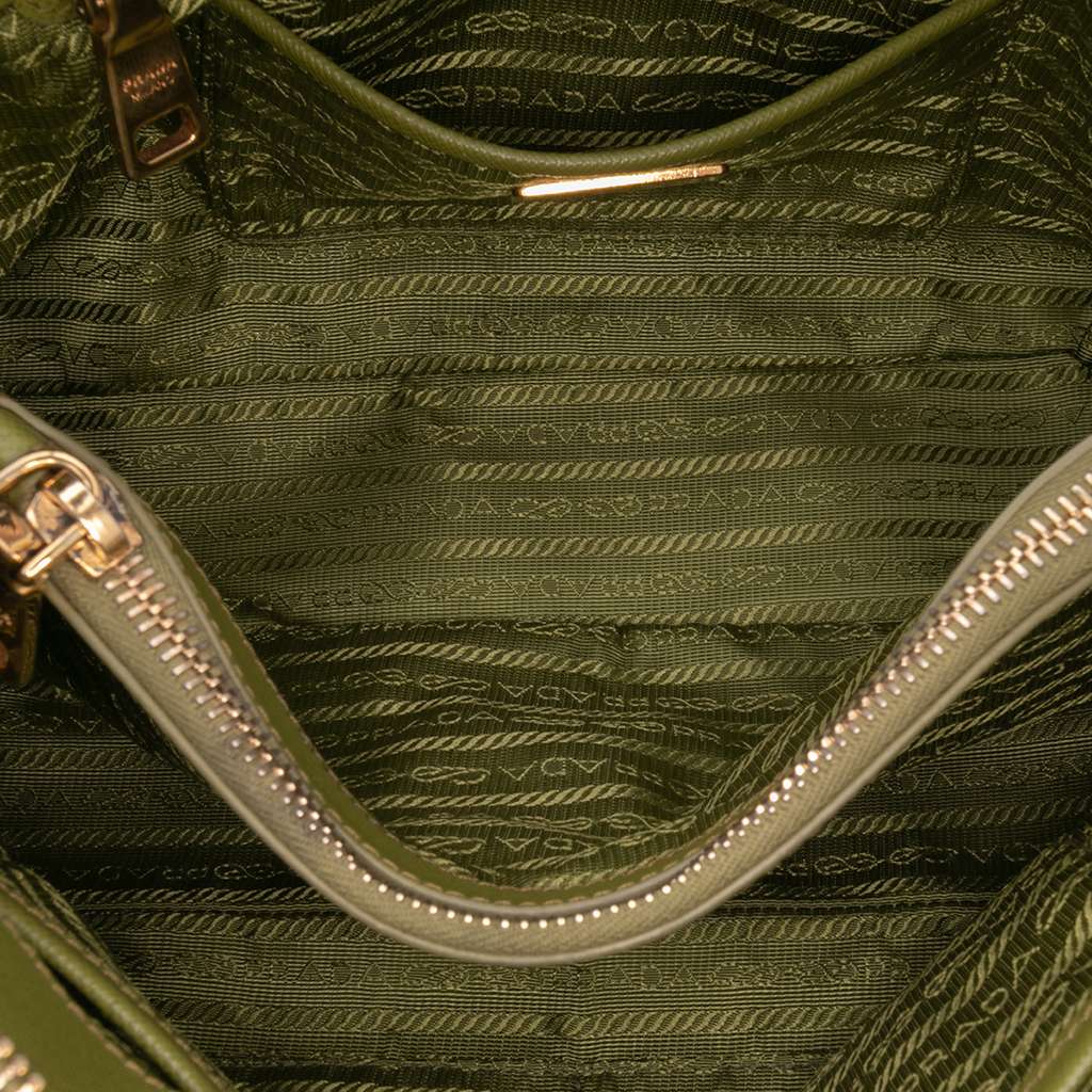 Prada Medium Saffiano Lux Promenade Satchel - 4